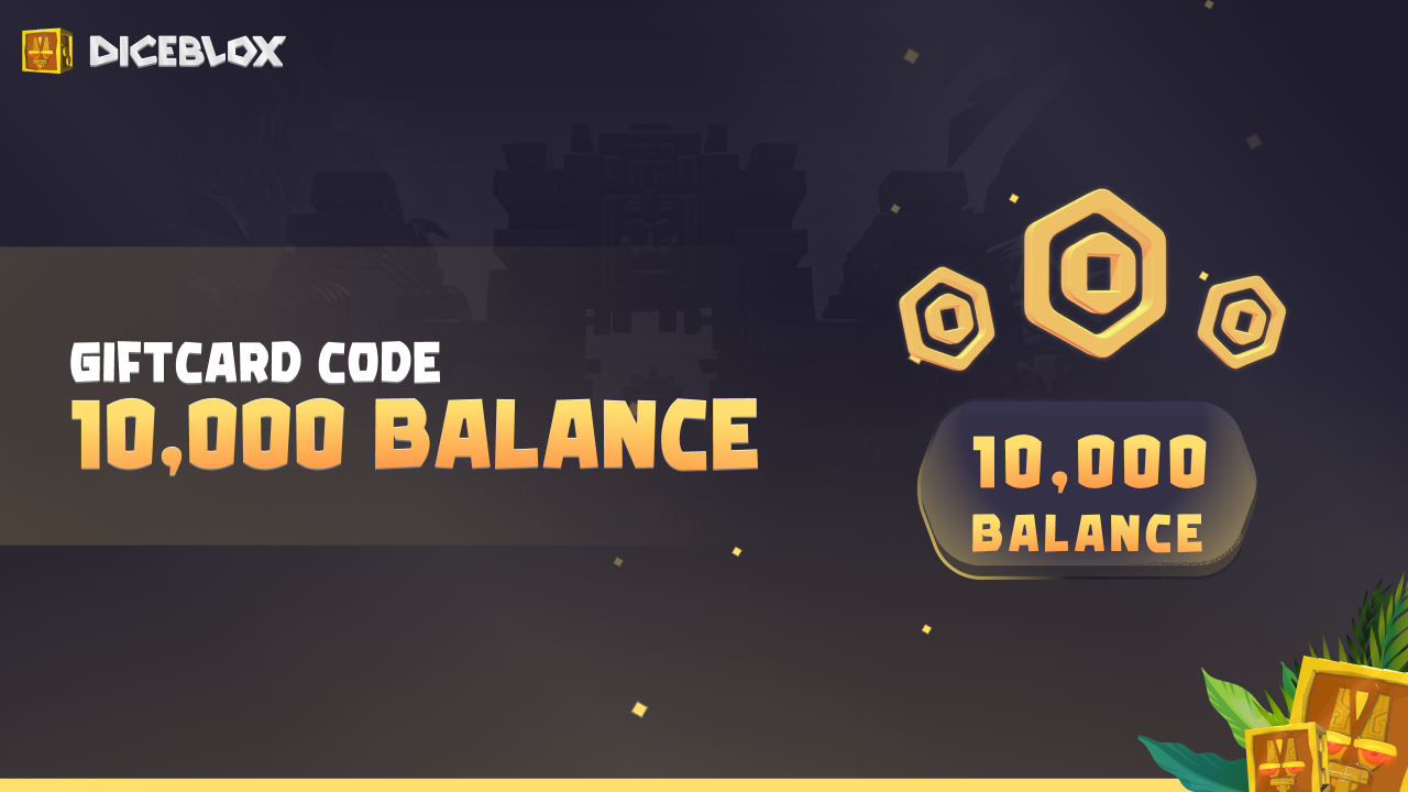 Diceblox 10.000 Balance Gift Card [USD 30.64]