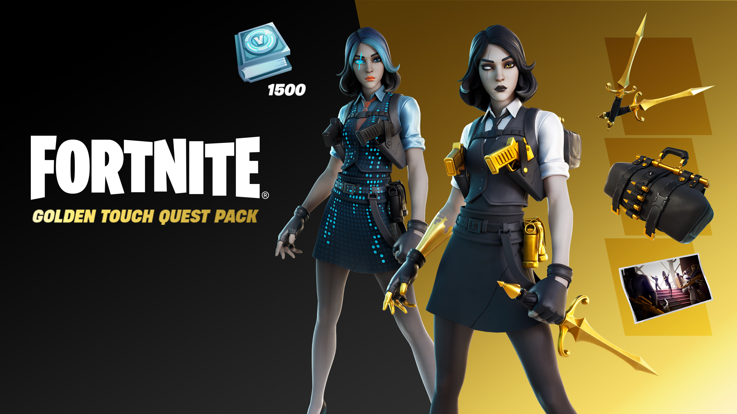 Fortnite - Golden Touch Quest Pack DLC AR XBOX One / XBOX Series X|S CD Key [USD 61.01]