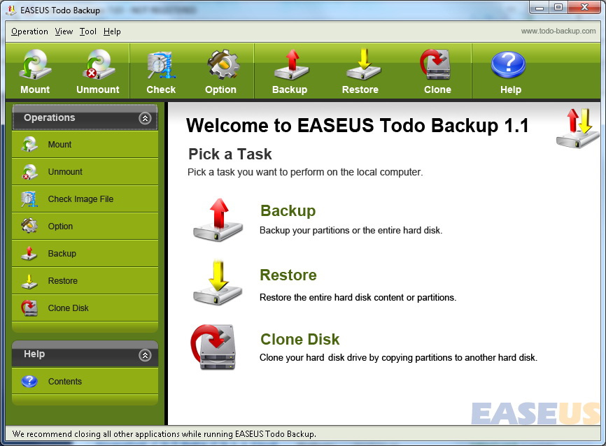 EaseUS ToDo Backup Home 10.0 (1PC) CD Key [USD 33.89]