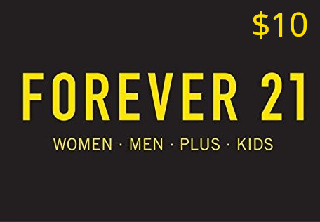Forever 21 $10 Gift Card US [USD 7.34]
