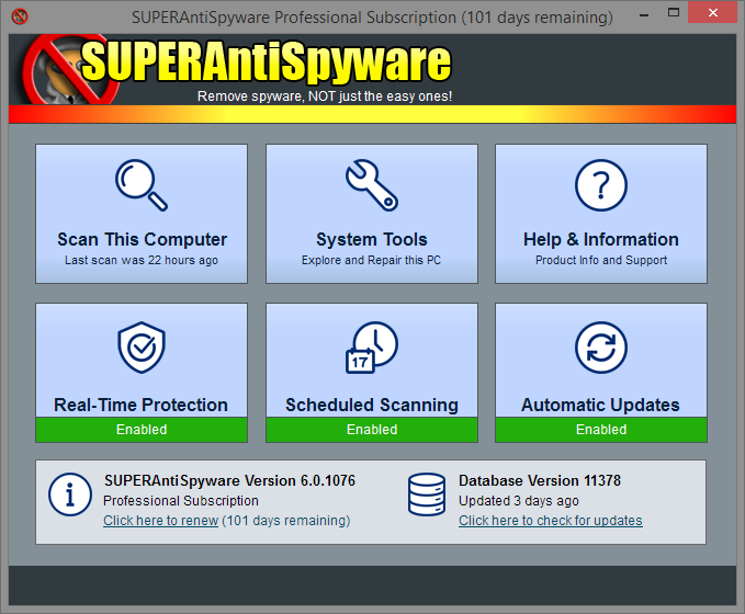 Superantispyware Professional X Edition CD Key (1 Year / 1 PC) [USD 19.2]
