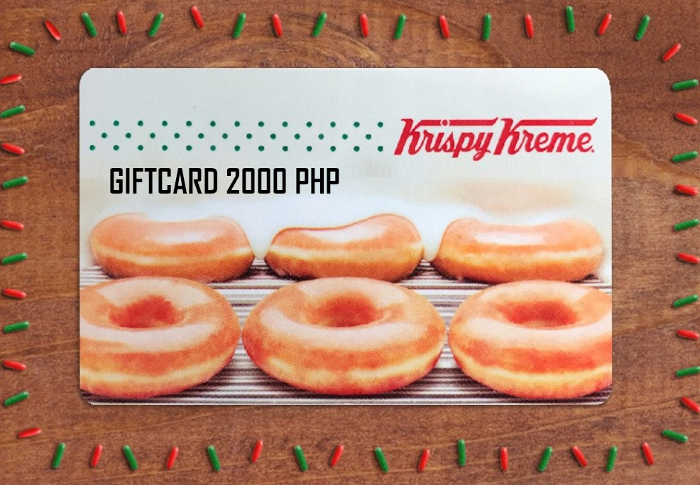 Krispy Kreme ₱2000 PH Gift Card [USD 44.27]