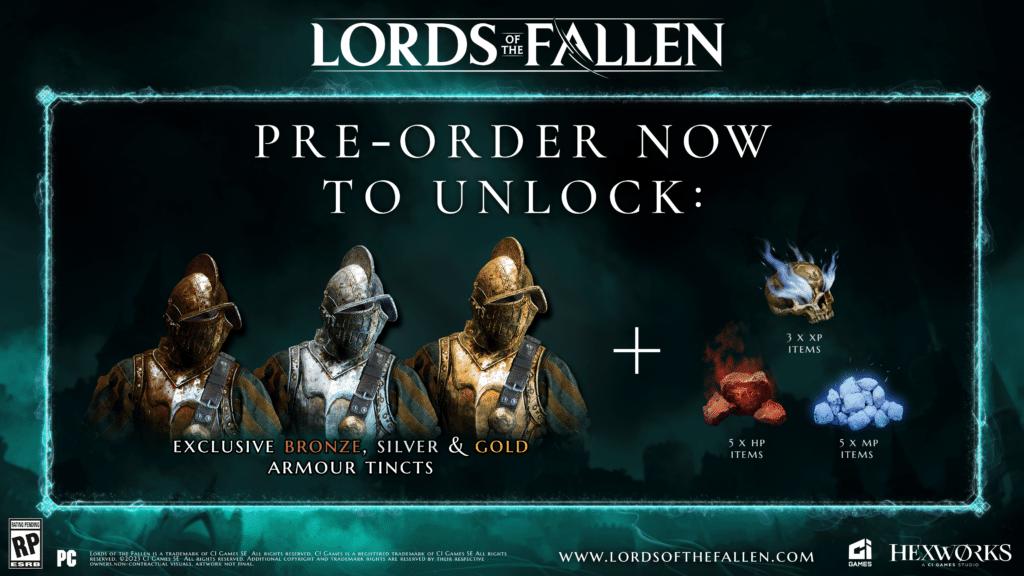 Lords of the Fallen (2023) + Pre-Order Bonus ASIA DLC Steam CD Key [USD 67.79]