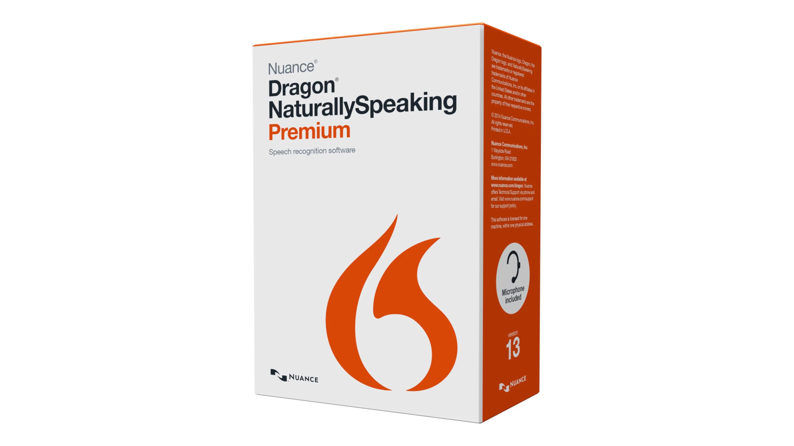 Nuance Dragon NaturallySpeaking Premium 13 Key (Lifetime / 1 PC) [USD 13.73]