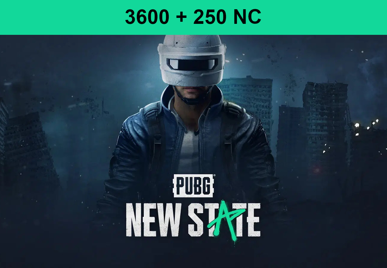PUBG: NEW STATE - 3600 + 250 NC CD Key [USD 13.48]