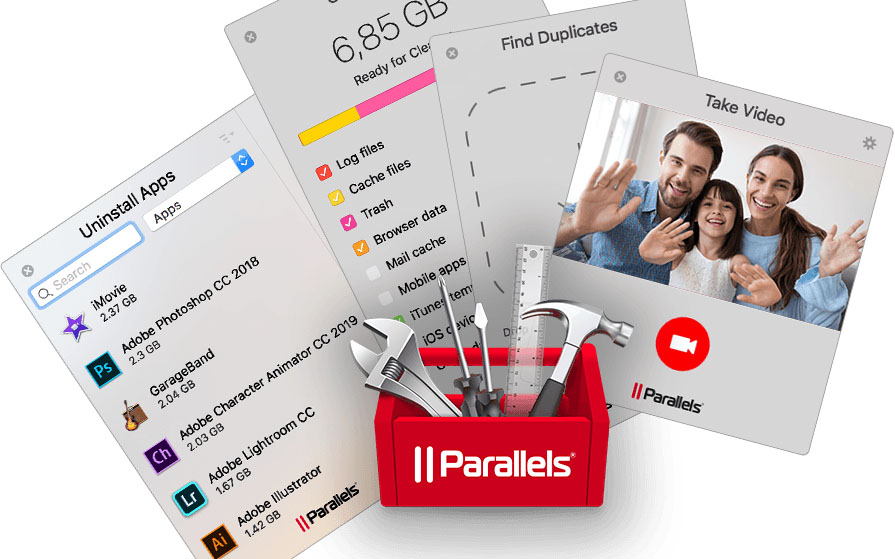 Parallels Toolbox - 1 Year Subscription PC Key [USD 64.8]