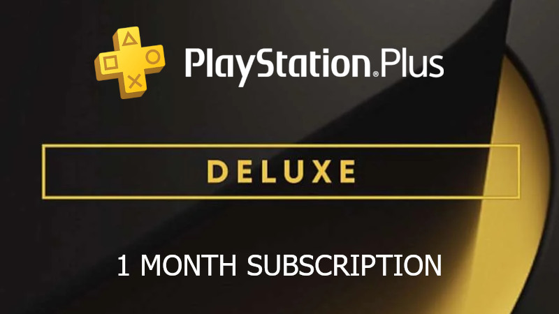 PlayStation Plus Deluxe 1 Month Subscription ACCOUNT [USD 16.94]