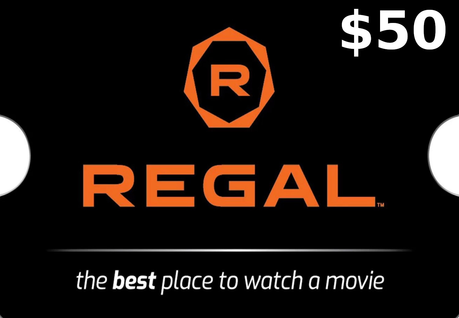 Regal Cinemas $50 Gift Card US [USD 58.38]