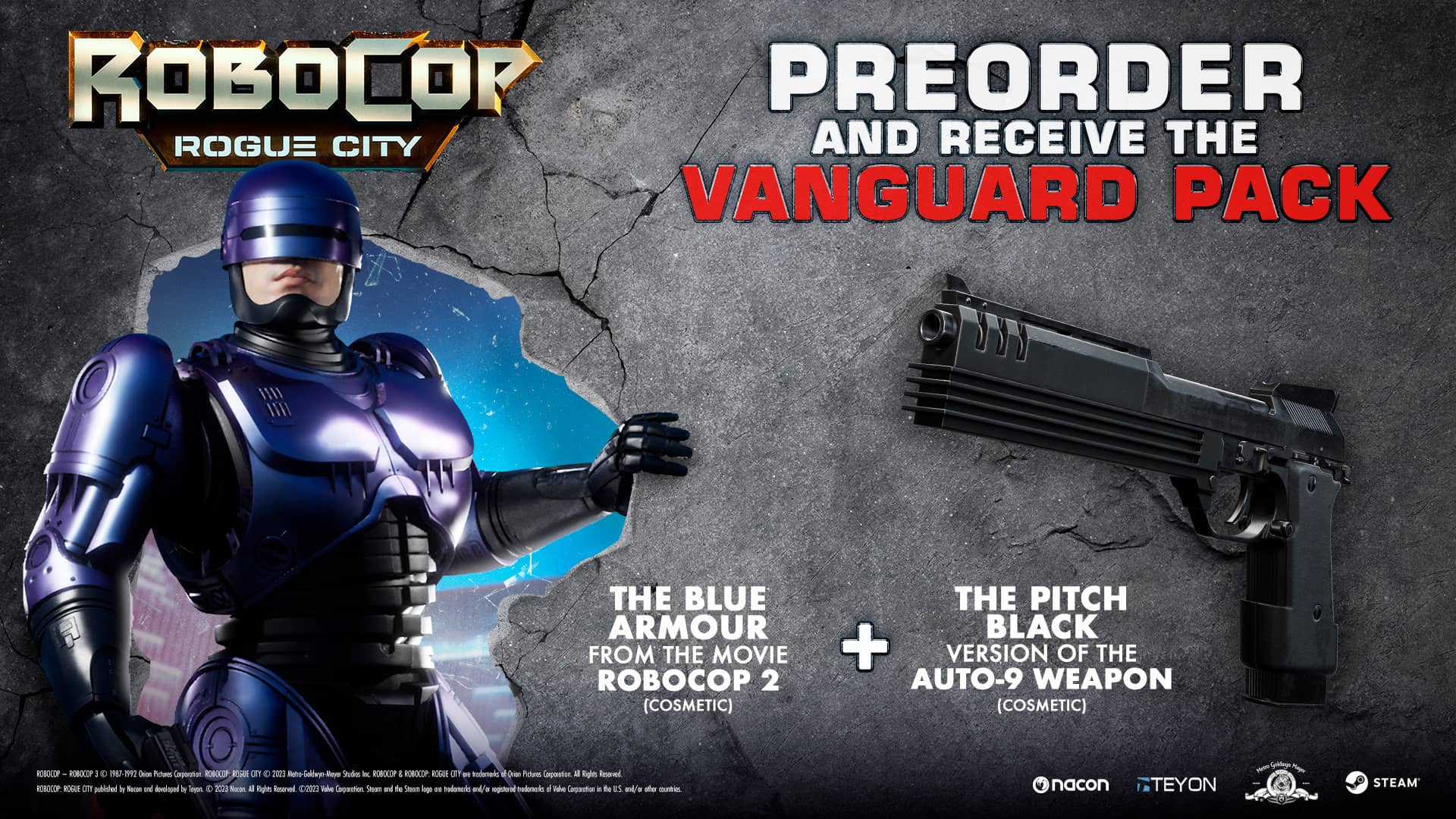 RoboCop: Rogue City - Pre-Order Bonus DLC Steam CD Key [USD 3.37]