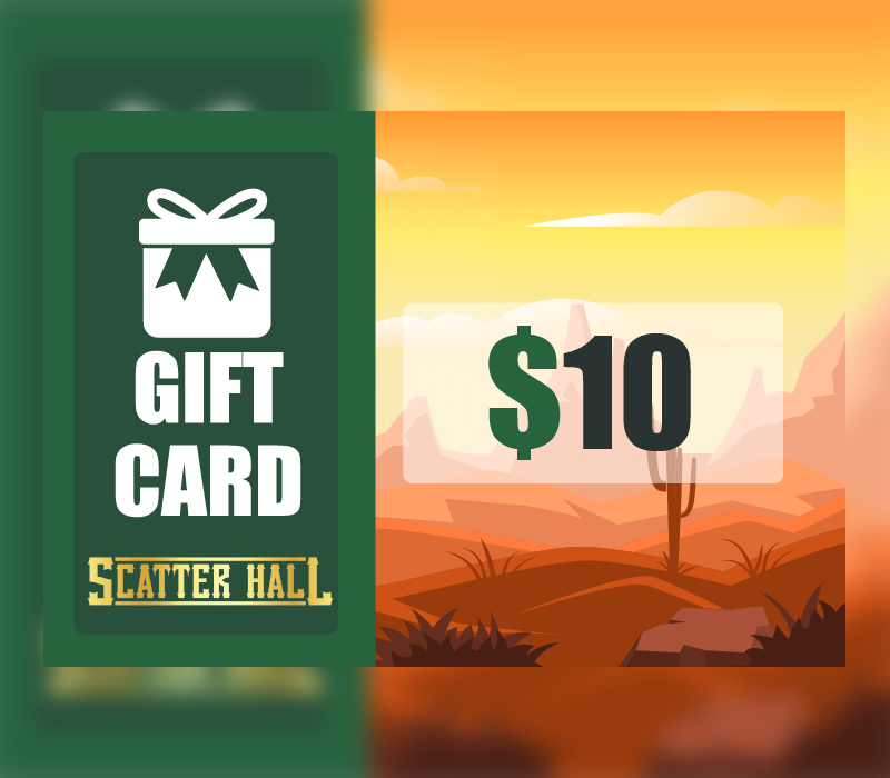 Scatterhall - $10 Gift Card [USD 12.37]
