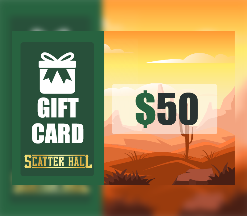 Scatterhall - $50 Gift Card [USD 61.19]