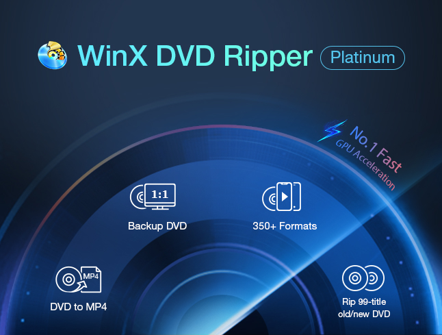 WinX DVD Ripper Platinum 1-Year Key [USD 40.57]