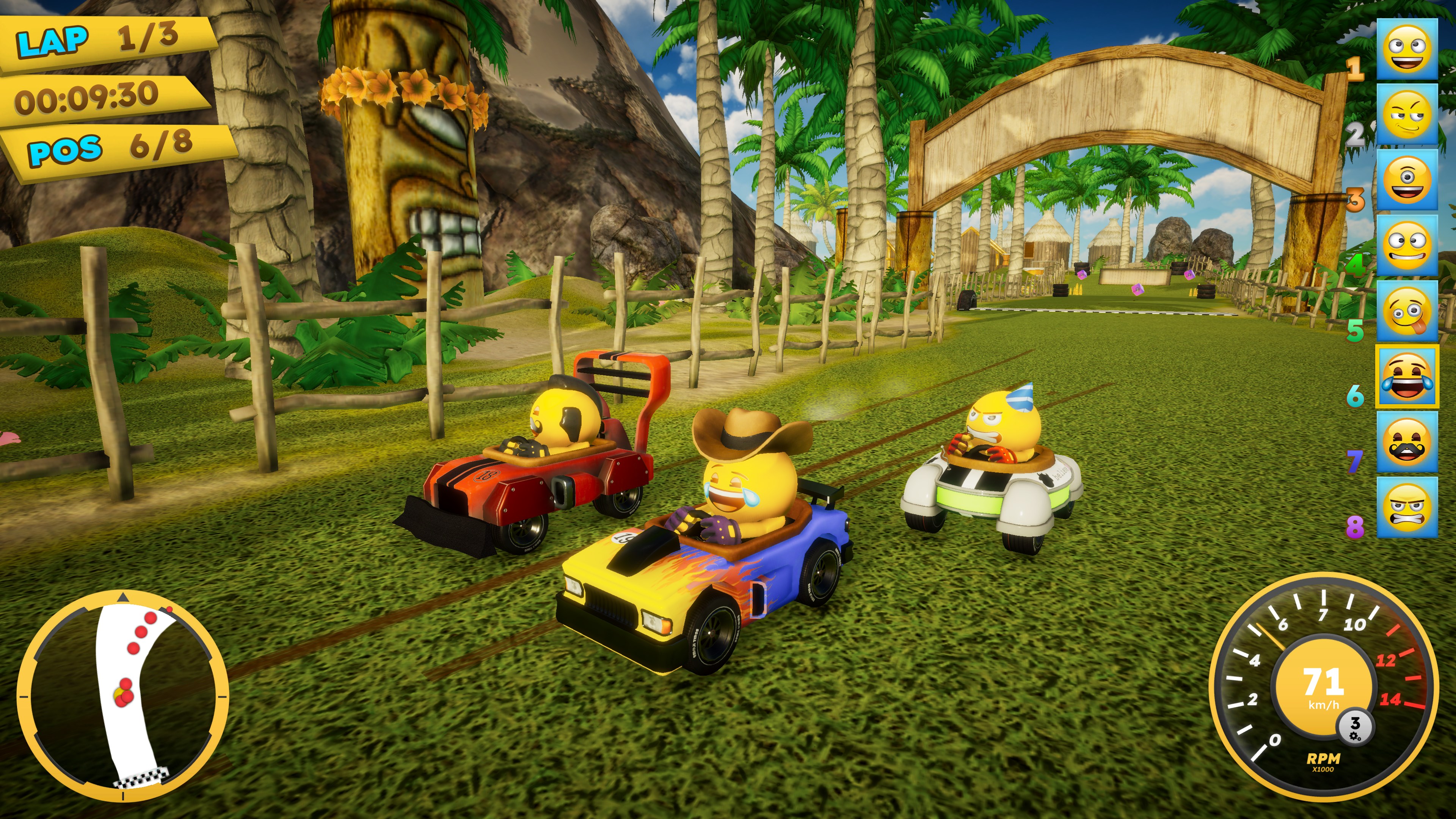 emoji Kart Racer XBOX One / Xbox Series X|S CD Key [USD 23.15]