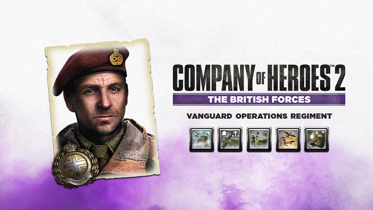 Company of Heroes 2 - British Commander: Vanguard Operations Regiment DLC Steam CD Key [USD 0.78]