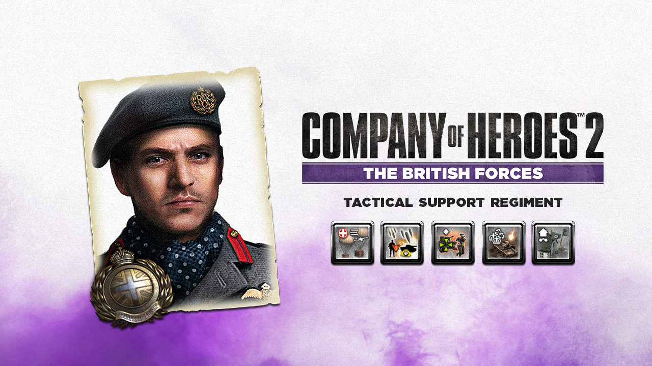 Company of Heroes 2 - British Commander: Tactical Support Regiment DLC Steam CD Key [USD 0.78]