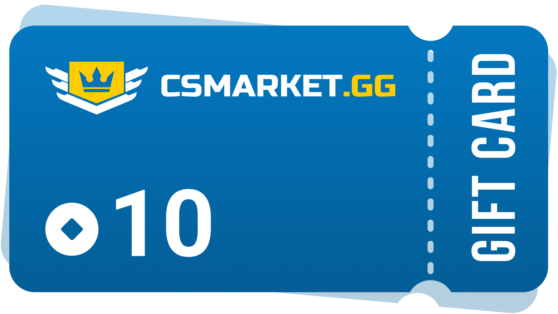 CSMARKET.GG 10 Gems Gift Card [USD 6.98]