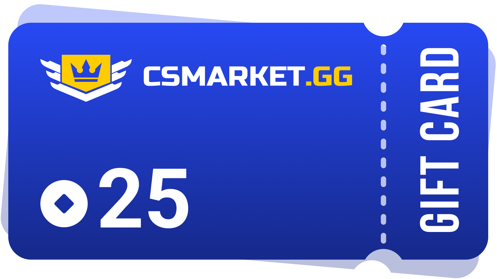 CSMARKET.GG 25 Gems Gift Card [USD 17.16]