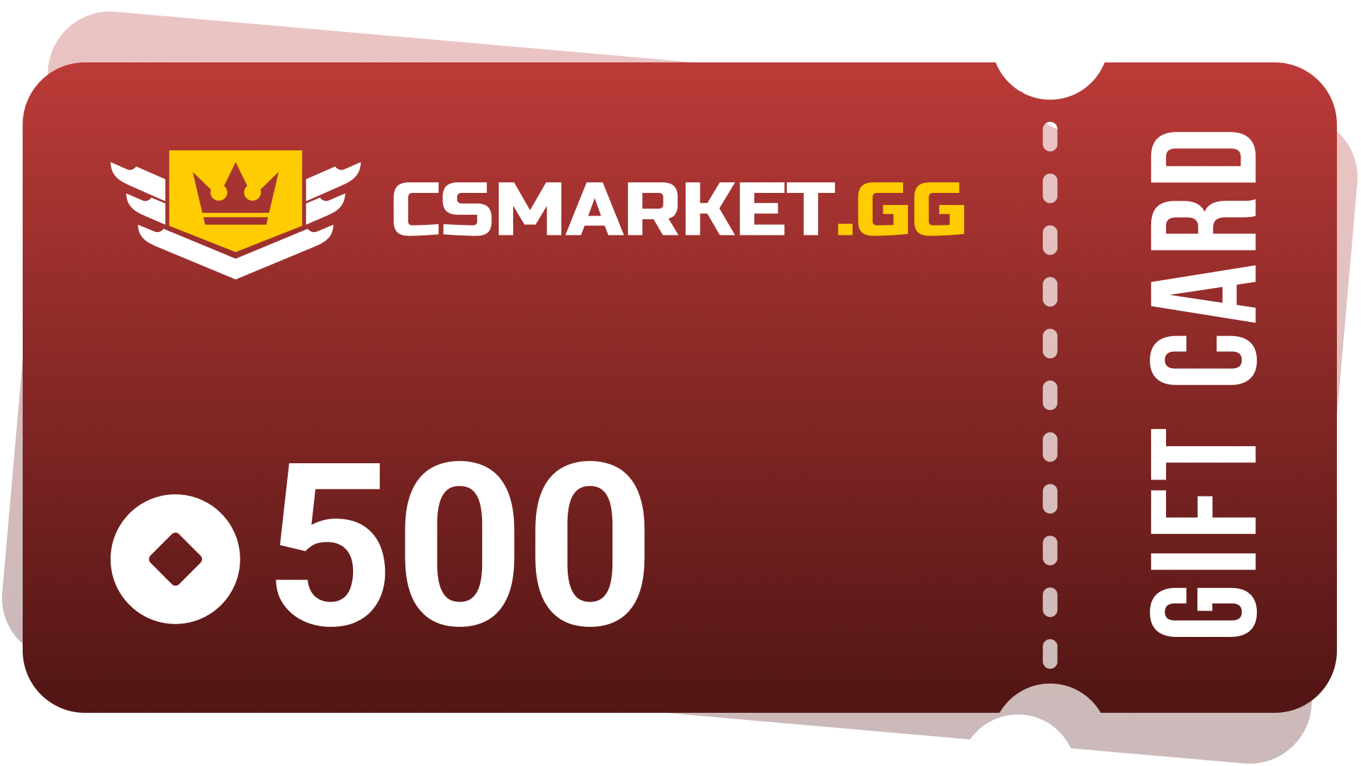 CSMARKET.GG 500 Gems Gift Card [USD 339.96]