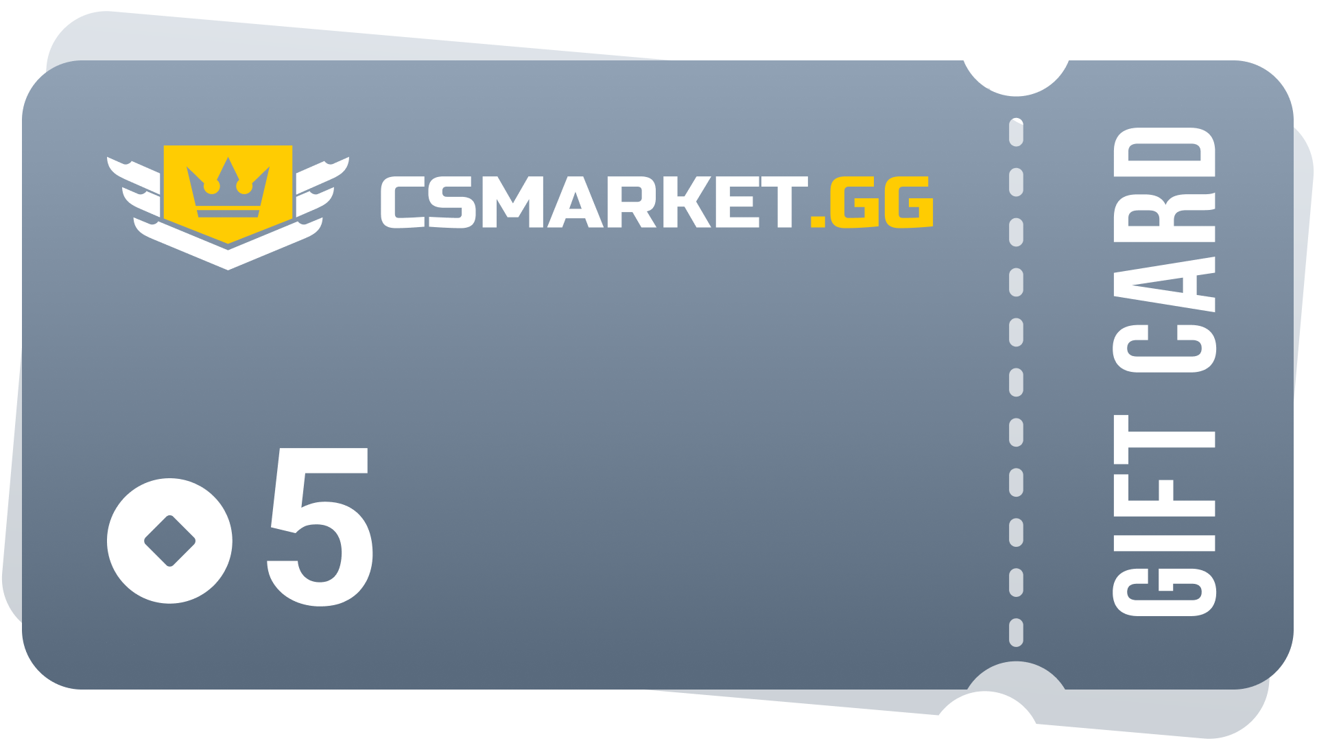 CSMARKET.GG 5 Gems Gift Card [USD 3.55]