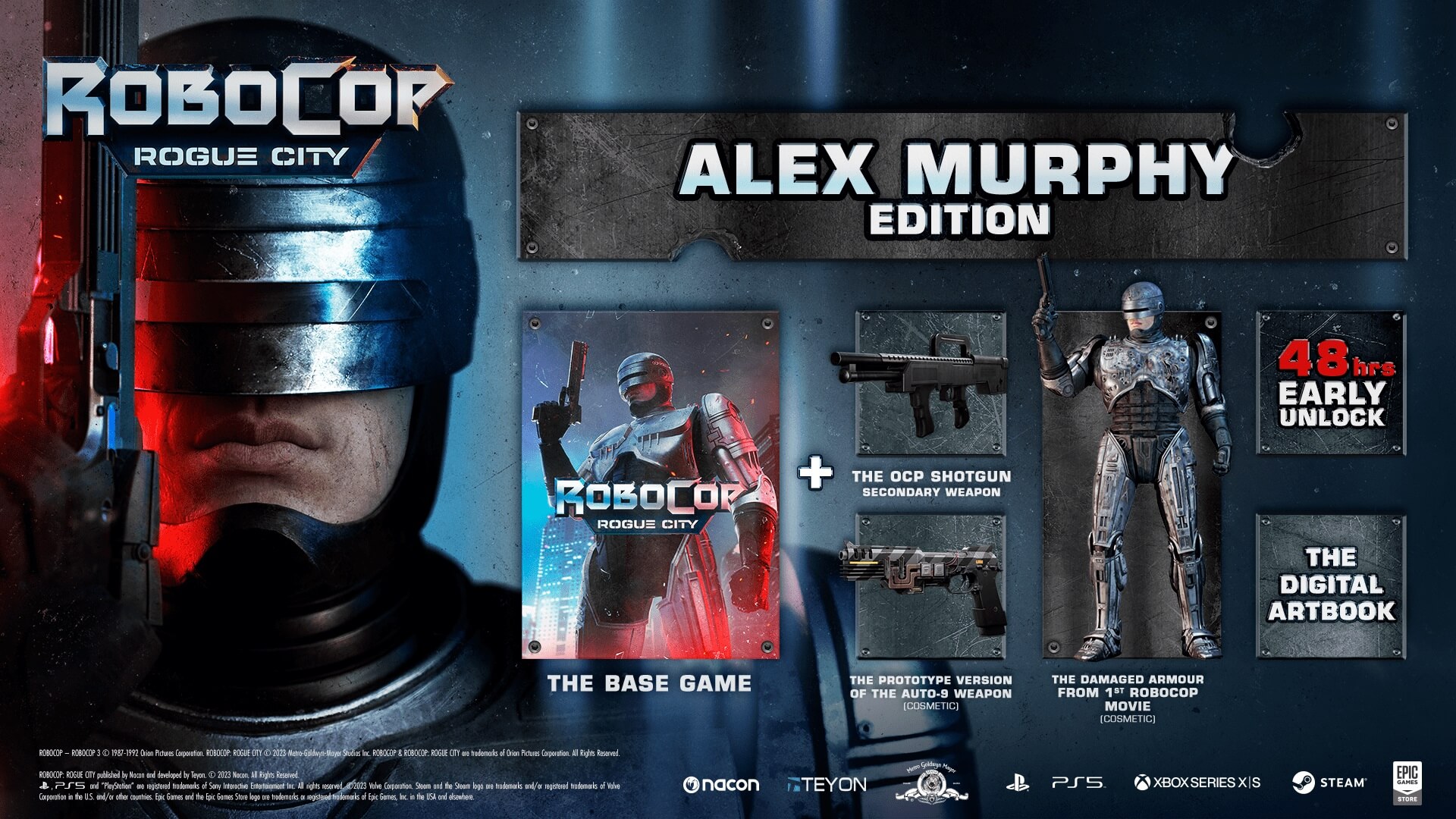 Robocop: Rogue City Alex Murphy Edition Steam CD Key [USD 26.81]