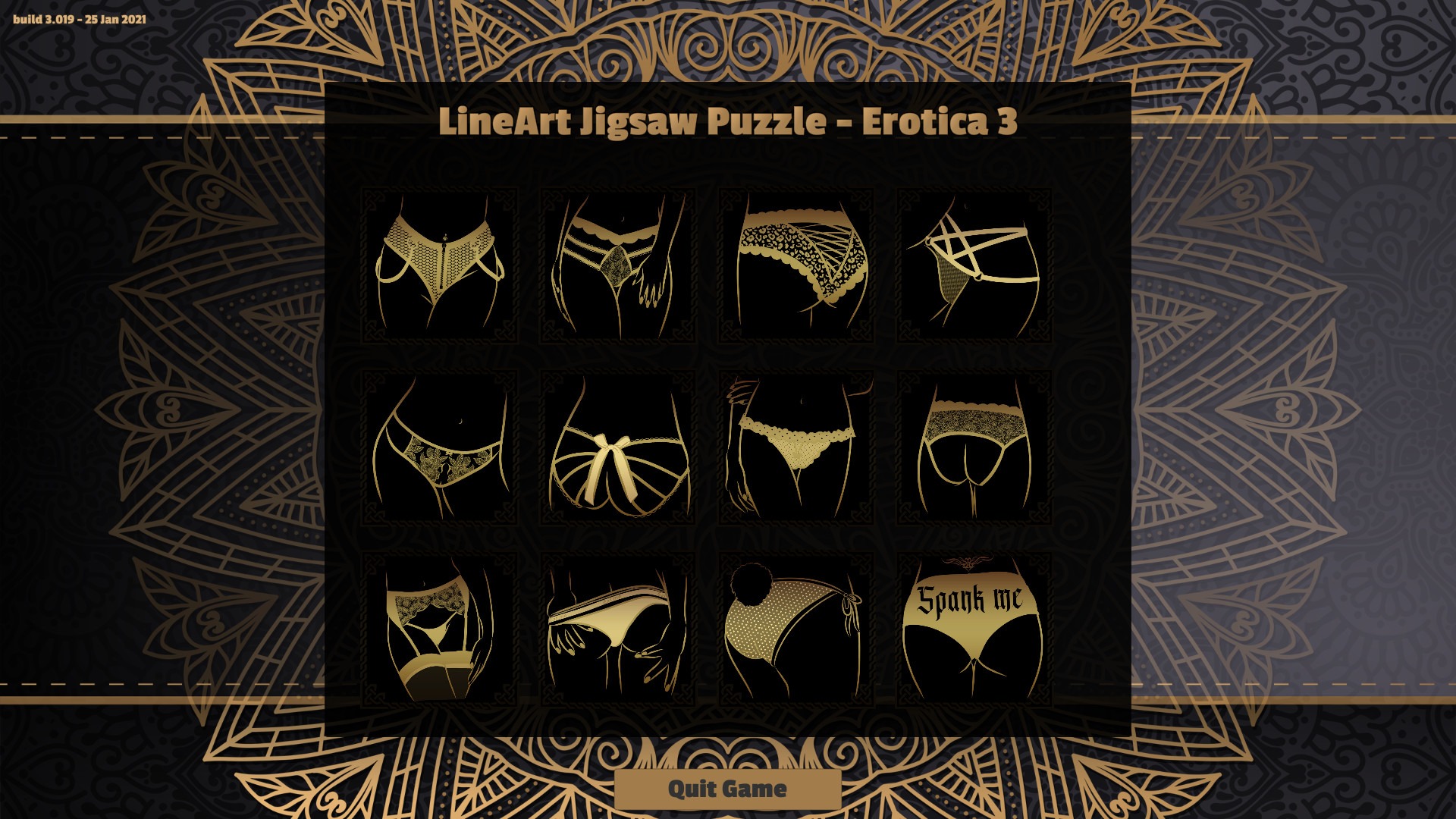 LineArt Jigsaw Puzzle - Erotica 3 + ArtBook DLC Steam CD Key [USD 0.25]