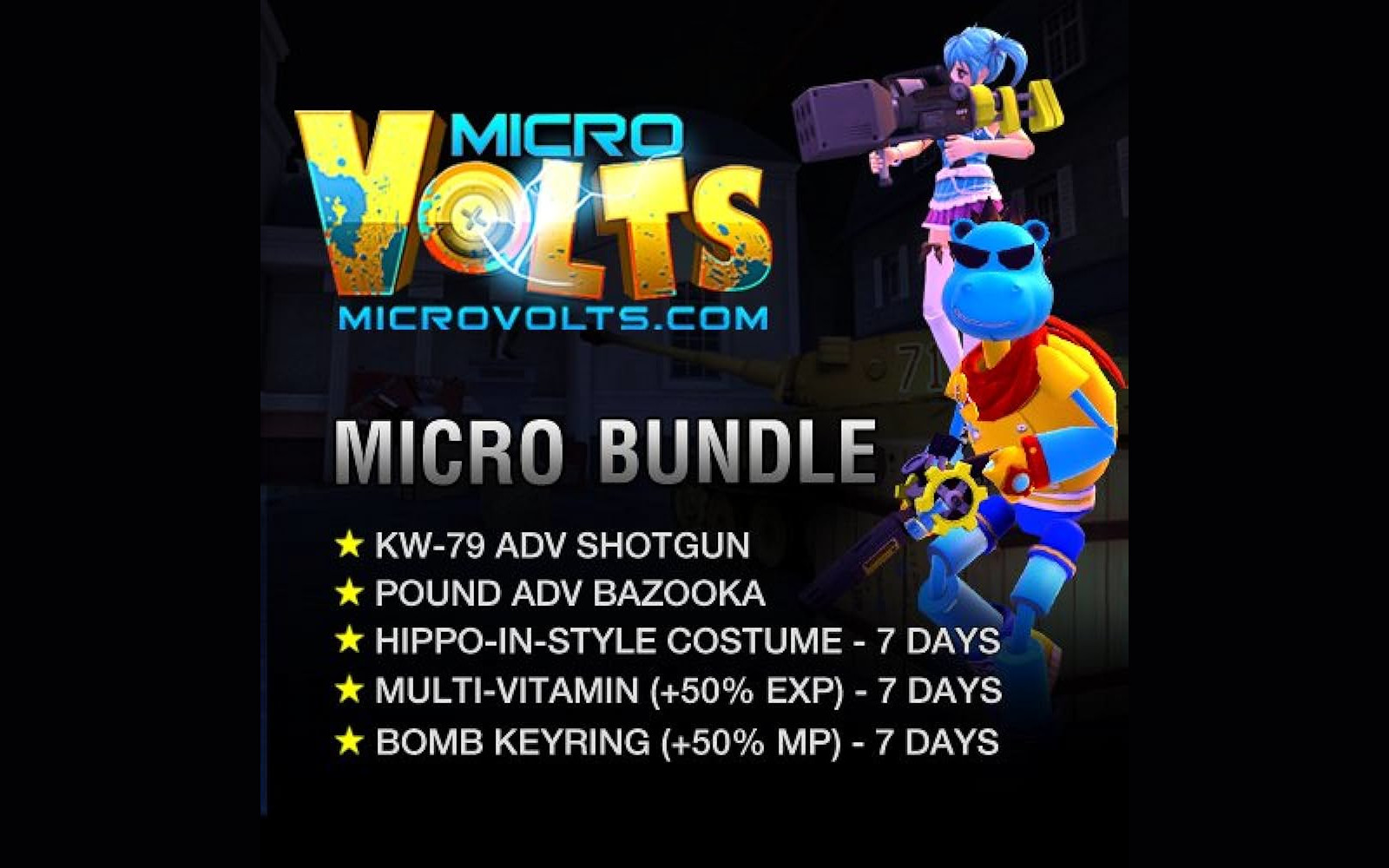 MicroVolts Surge - Micro Bundle DLC Steam Gift [USD 112.98]