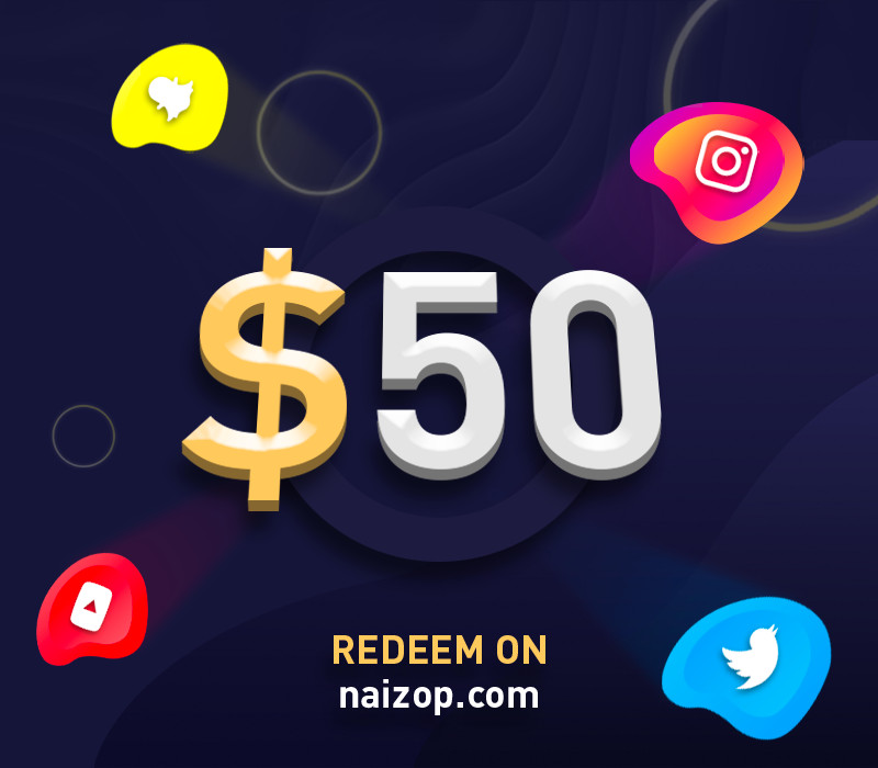 Naizop 50 USD Gift Card [USD 66.09]