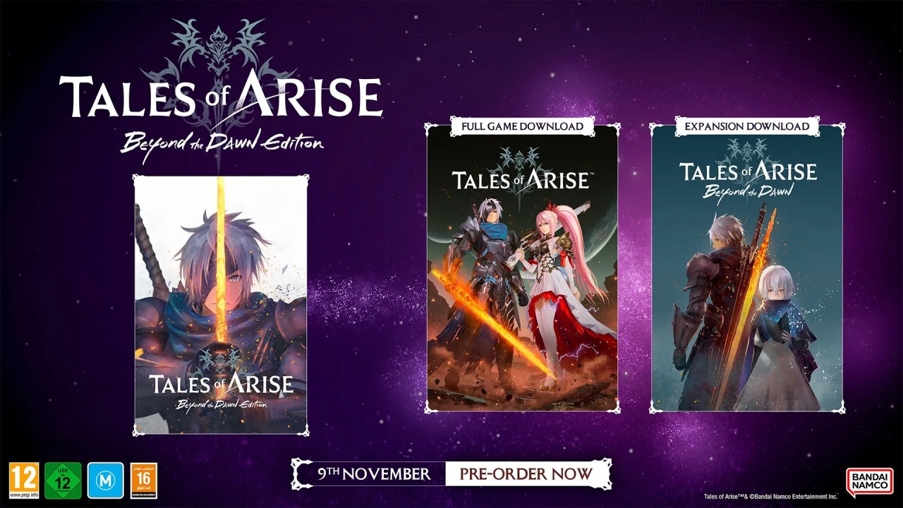 Tales of Arise: Beyond the Dawn Edition Steam Altergift [USD 75.24]