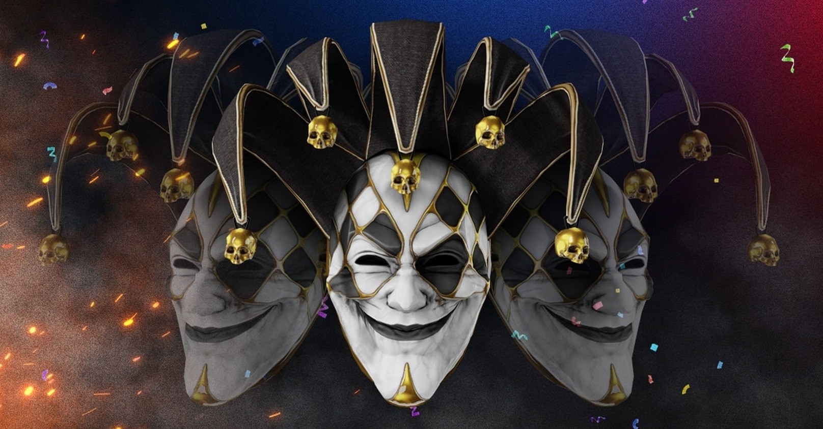 PAYDAY 2 - 10th Anniversary Jester Mask DLC Steam CD Key [USD 1.44]