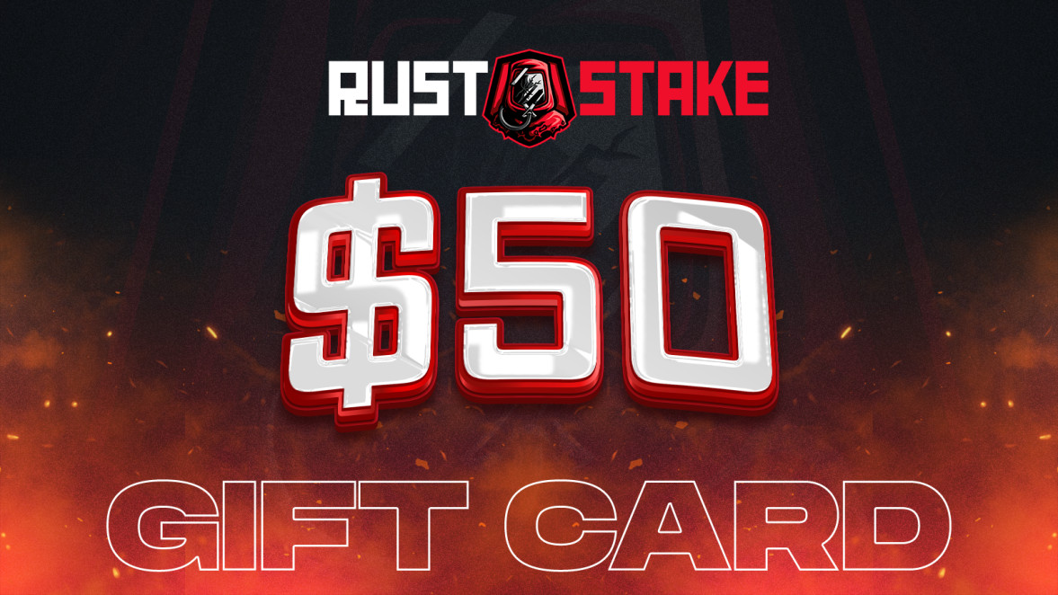 RustStake $50 Gift Card [USD 55.44]