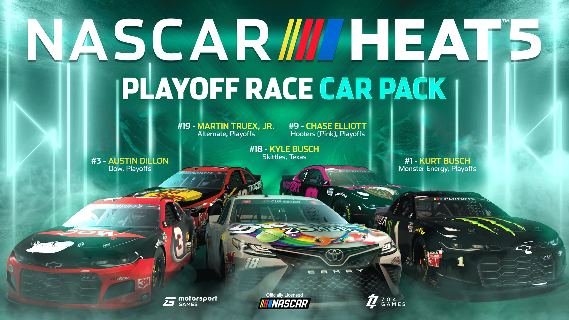 NASCAR Heat 5 - Playoff Pack DLC Steam CD Key [USD 0.24]