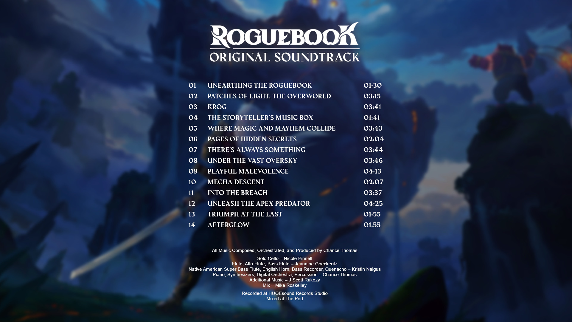 Roguebook - Original Soundtrack DLC Steam CD Key [USD 2.01]