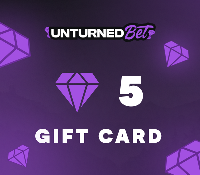 Unturned Bet 5 Gem Gift Card [USD 5.65]