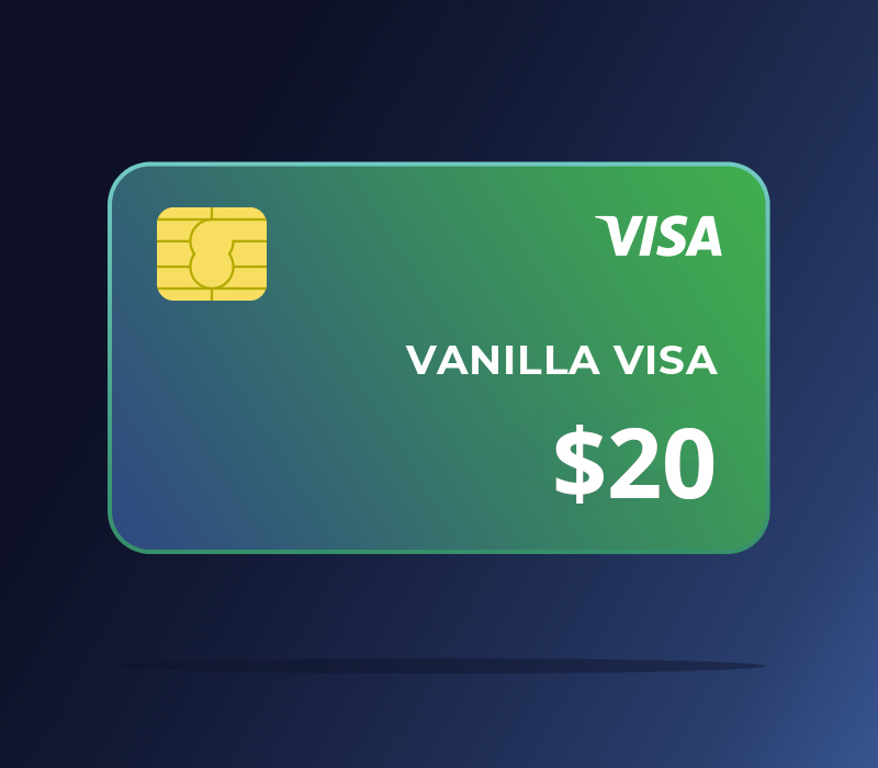 Vanilla VISA $20 US [USD 23.59]