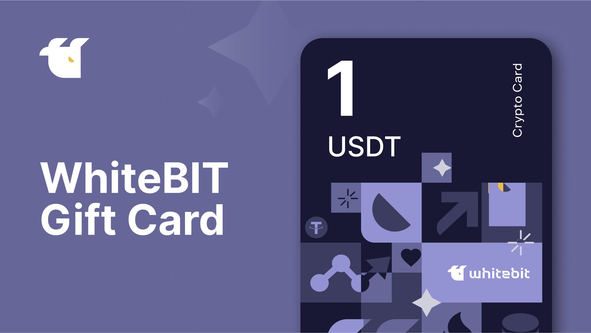 WhiteBIT 1 USDT Gift Card [USD 1.33]