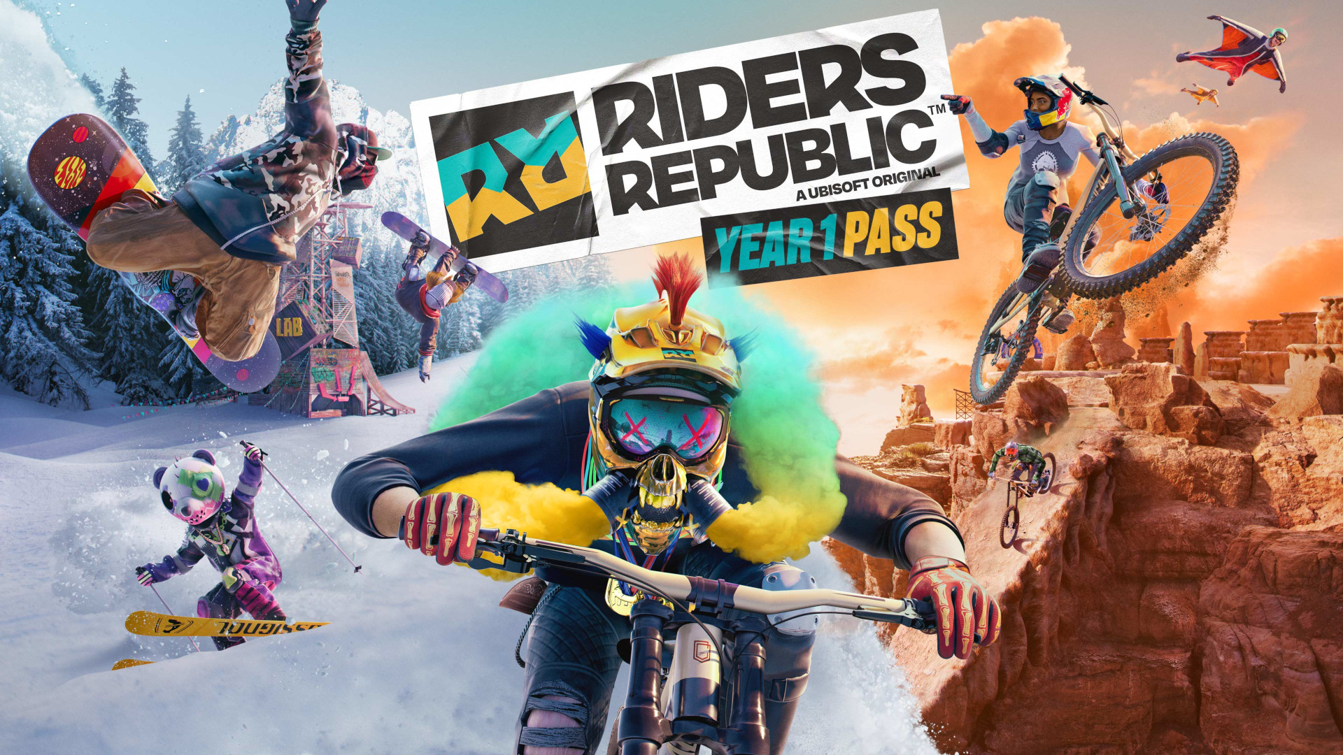 Riders Republic - Year 1 Pass DLC EU PS4 CD Key [USD 11.29]