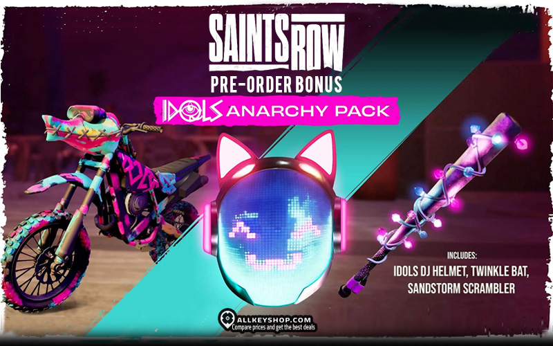 Saints Row Pre-Order Bonus- Idols Anarchy Pack DLC EU PS5 CD Key [USD 2.81]